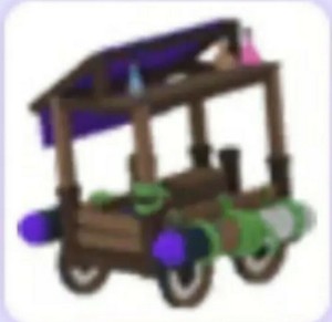 ADOPT ME - WITCH'S CARAVAN VEHICLE VERY FAST SHIPPING ...