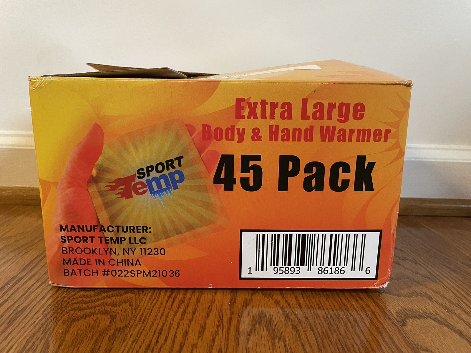 HAND BODY WARMERS All Natural Air Activated Hands Toes Large 42 Pcs