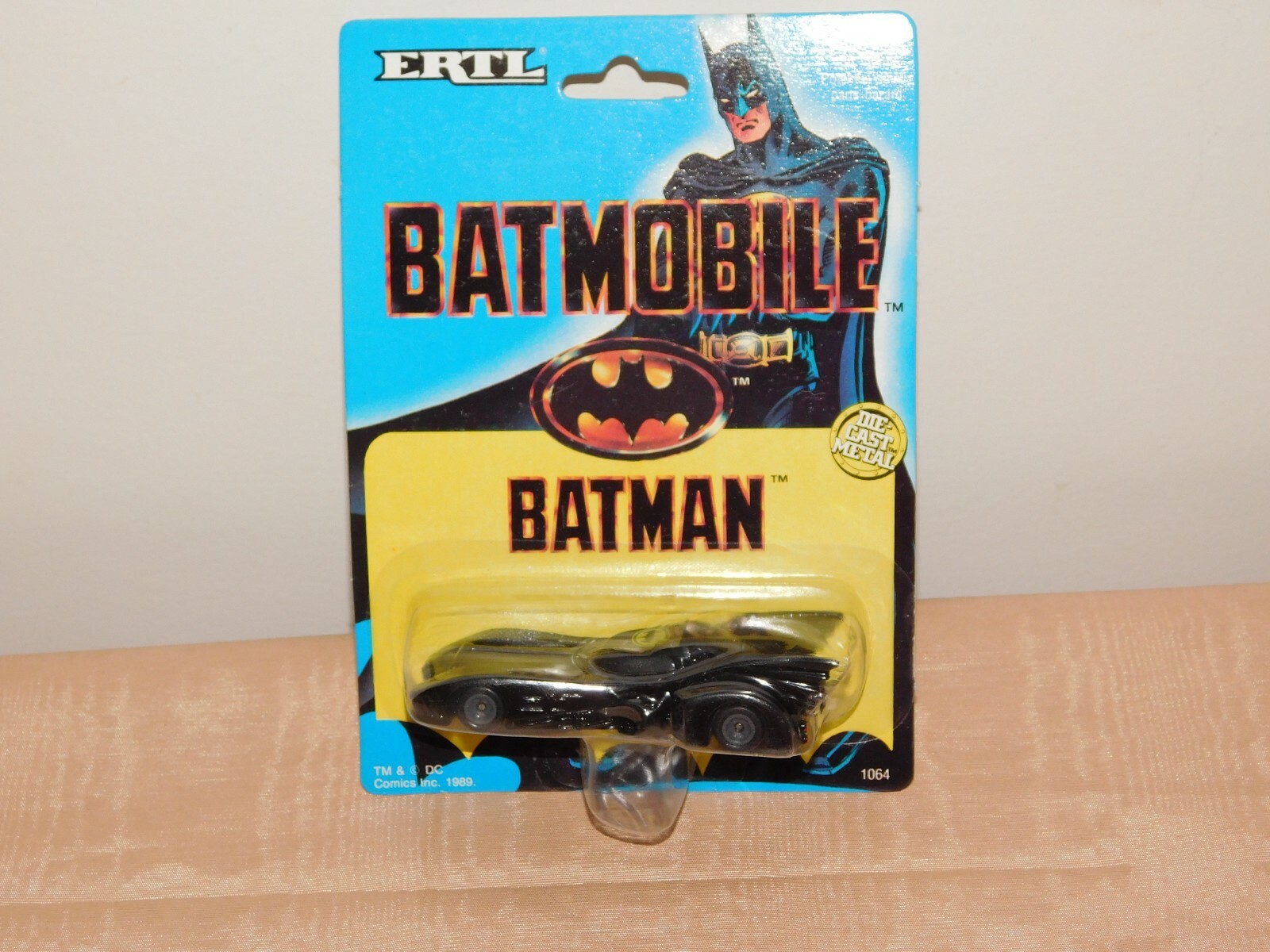 VINTAGE 1989 DC COMICS BATMAN ERTL METAL 3 1/2