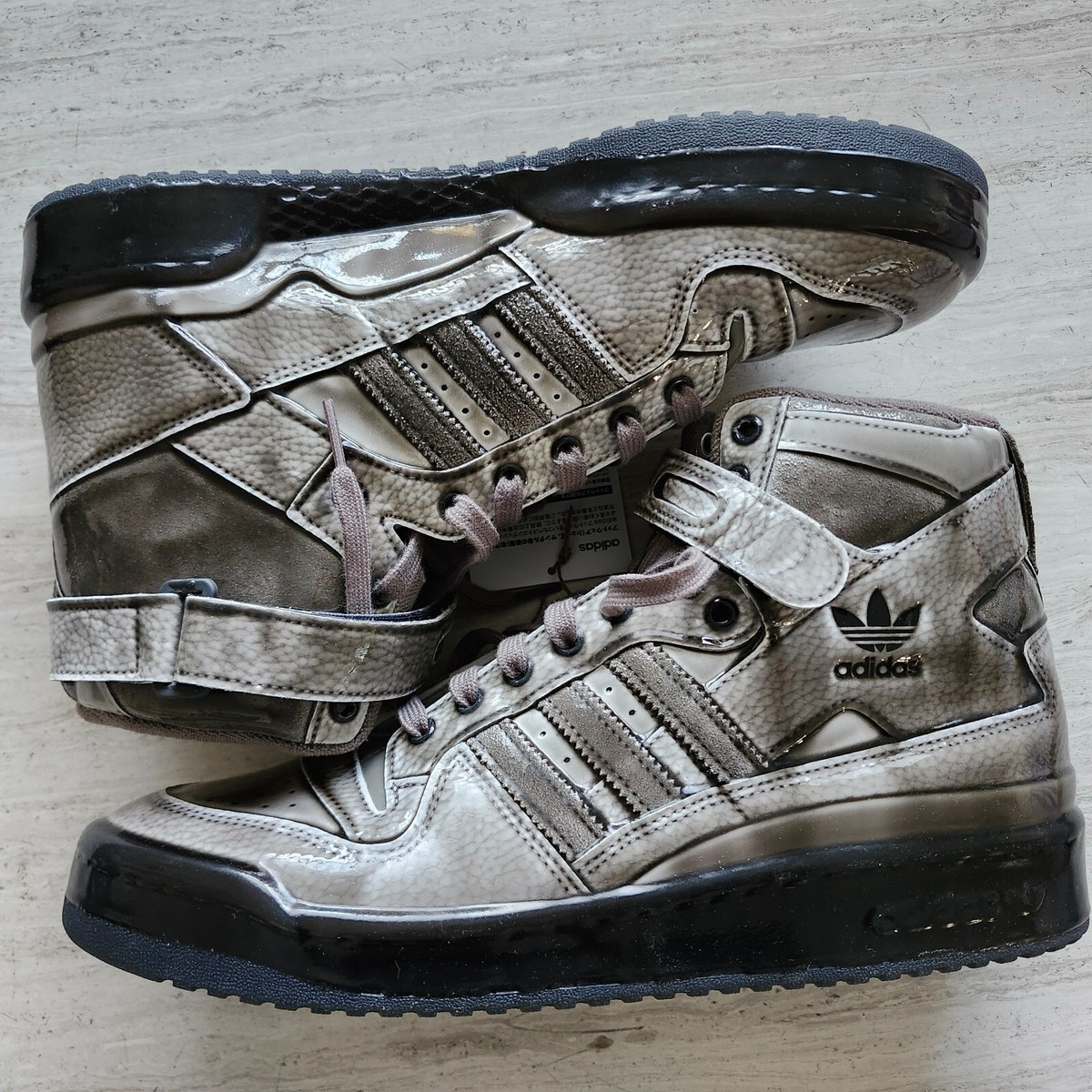 Jeremy Scott Adidas originals forum dipped black G54999 new with