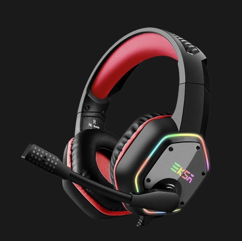 EKSA E1000 7.1 Surround Sound RGB Gaming Headset - Image 3 of 4
