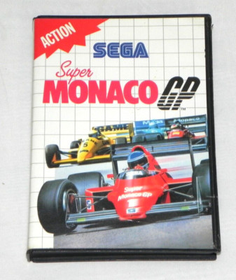Sega Master System Spiel '' Super MONACO GP '' Mastersystem | OVP | PAL