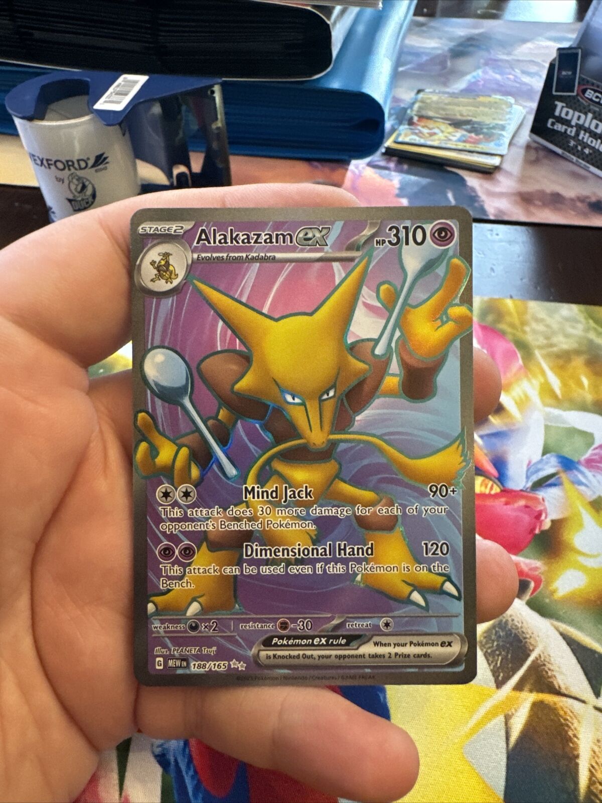 401 Games Canada - Alakazam ex - 188/165 - Full Art Ultra Rare