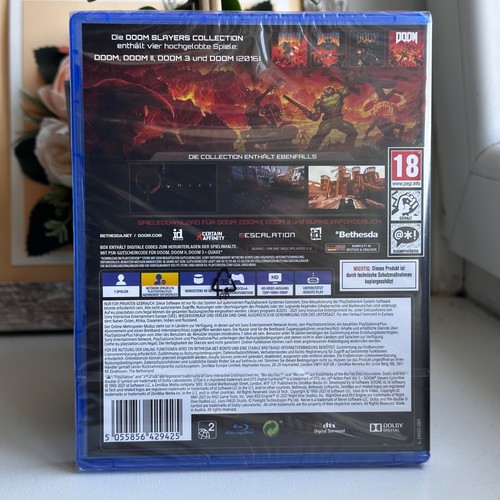 Doom Slayers Collection PS4 PlayStation 4 | CIB Nuevo Precintado | PAL Alemán - Imagen 2 de 5