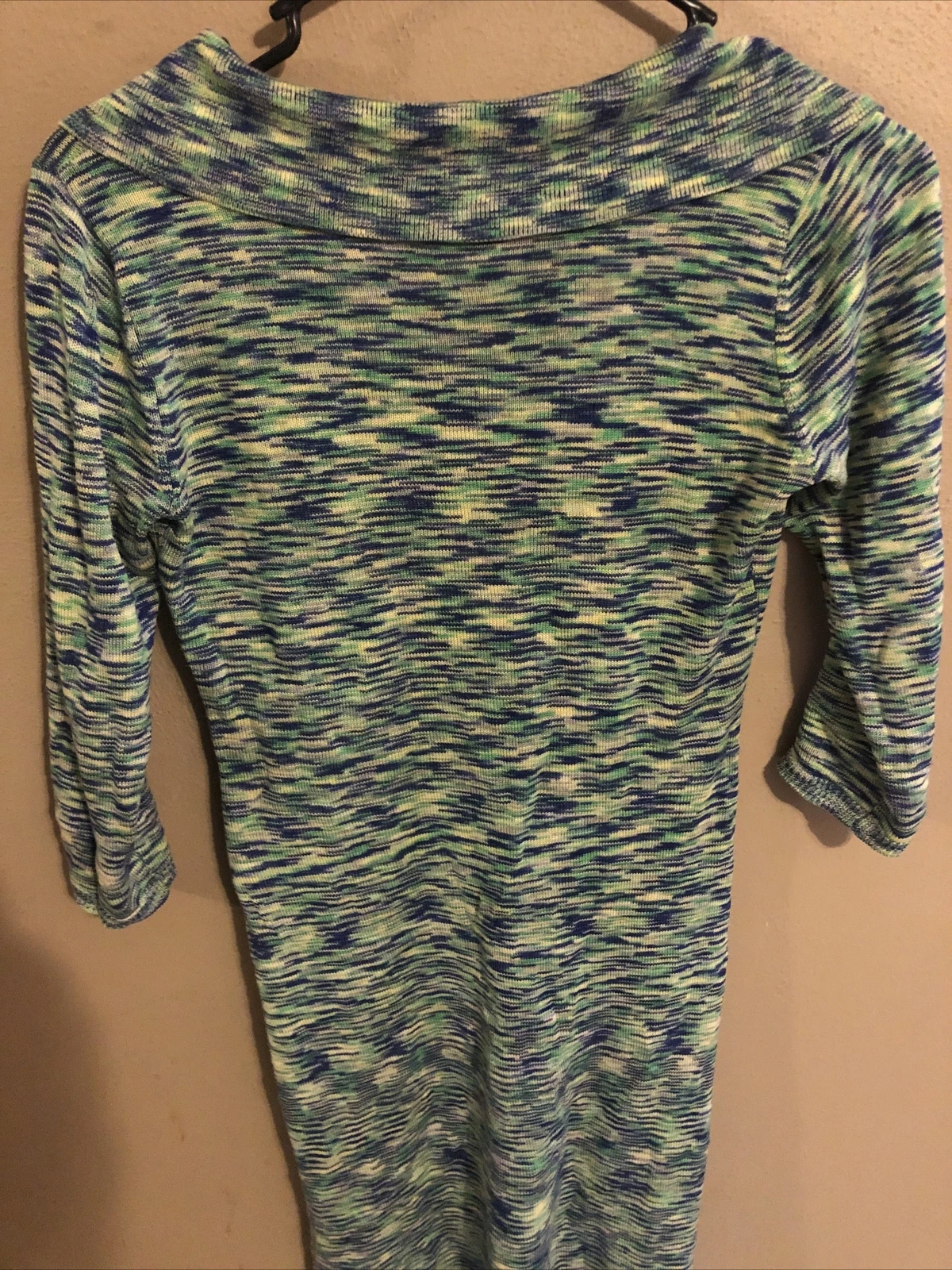 UNDERCOVER Moda International Abito maglione multicolore a righe Victoria Secret Tg XXS