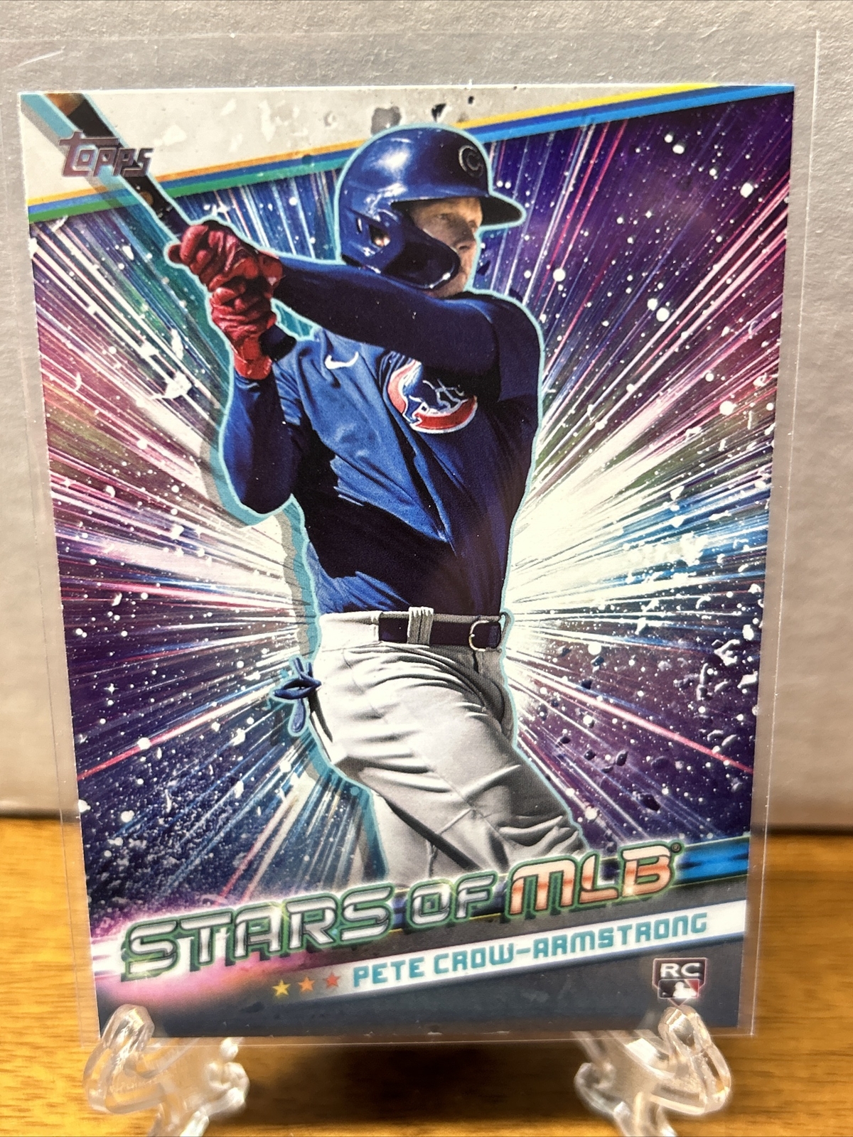 2024 Topps MLB PETE CROW-ARMSTRONG CHICAGO CUBS #SMLB-25 STARS OF MLB INSERT RC