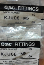 1Bag/10pcs New SMC KJU06-M5 KJU06M5 Fittings Free Shipping #SM