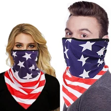 Fishing Face Mask Sun Shield Neck Gaiter Balaclava Neckerchief Bandana Headband