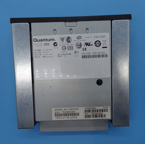 QUANTUM DAT72 CD72SH SATA 36/70 GB Bandlaufwerk #LW1528 - Bild 3 von 3