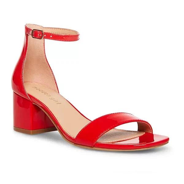 Madden girl deals red sandals