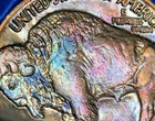 1937 Buffalo Nickel – Superb Gem BU High Grade Natural Album Monster Toning