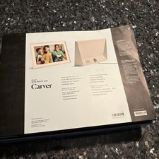 AURA Carver 10.1" Wi Fi Digital Photo Frame, Clay Color Excellent Condition