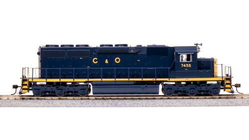 Broadway Limited HO 9033 Stealth Series EMD SD40, Chesapeake and Ohio #7462 - Picture 5 of 6