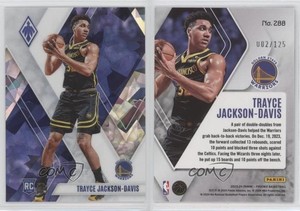 2023 Panini Phoenix Rookies White Ice /125 Trayce Jackson-Davis #288 Rookie RC