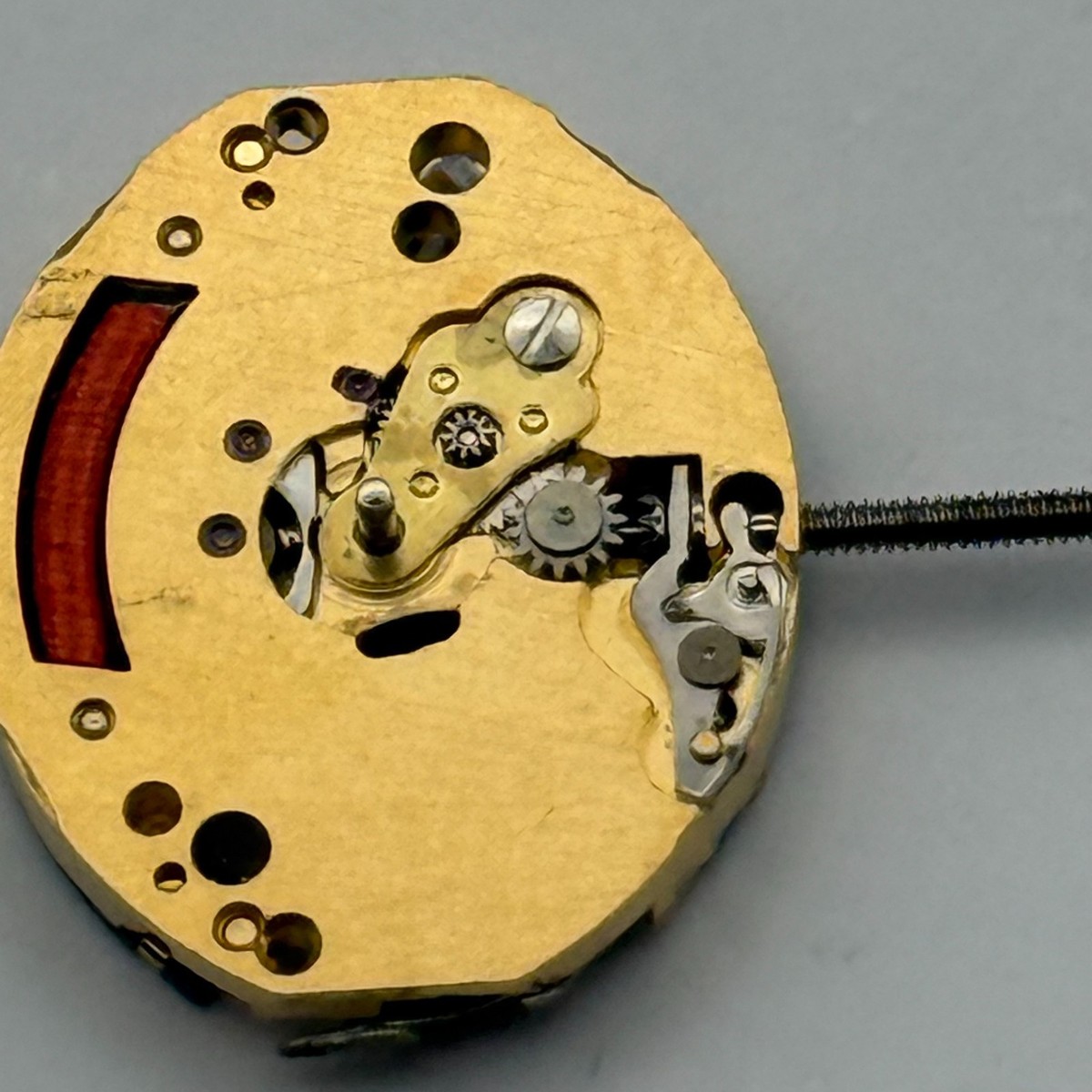 m６　1862年 インド クッチ AU DETAILS ETA 978.002 Watch Movement Quartz Gucci Swiss 6 Jewels Parts