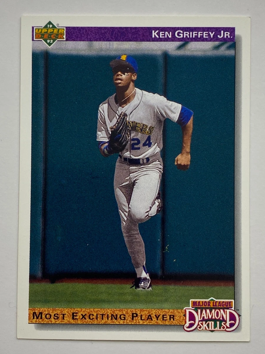 1992 FLEER #709 Ken Griffey Jr. PV UER Seattle Mariners EUR 3,31