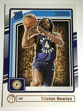 2024-25 Panini Donruss - Rated Rookie - Tristen Newton - #216 - Pacers