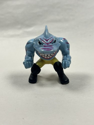#ad #ad Vintage 1994 Street Sharks Wise Design 2quot; Figurine Bobby Bolton Tiger Shark Rare $12.50