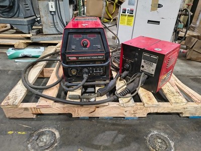 LINCOLN ELECTRIC INVERTEC V350-PRO PRO WELDER W/ LINCOLN LN-7 WIRE FEEDER
