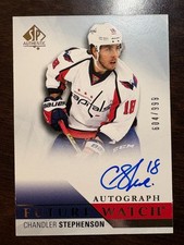 2015-16 SP Authentic Chandler Stephenson Future Watch Auto RC 604/999 (#240)