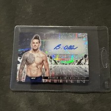2024 Topps Midnight UFC #HS-BAN Brendan Allen Horizon Signatures Auto