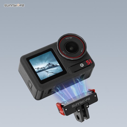 Convenient Magnetic Attachment System for DJI Action 5 Pro Accessories - Bild 5 von 12