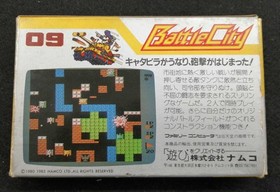 Namcot Battle City FC NES game, used, minor box and manual wear