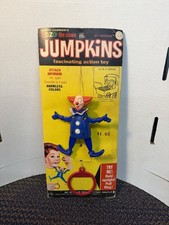 Vintage Bozo The Clown Jumpkins Pull Toy