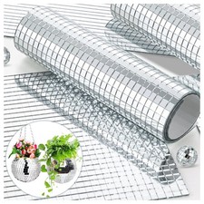 5400pcs Mirror Mosaic Tiles, 5 x 5mm Self-Adhesive 5x5 5400pcs, transparent