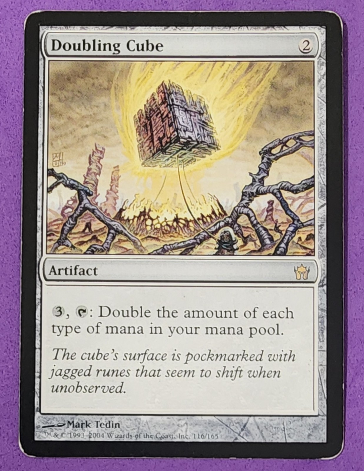 MTG Magic The Gathering - Doubling Cube - Fifth Dawn LP slight edge wear