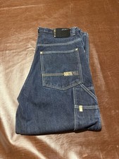 Southpole Mens Dark Wash Blue Denim Straight ...