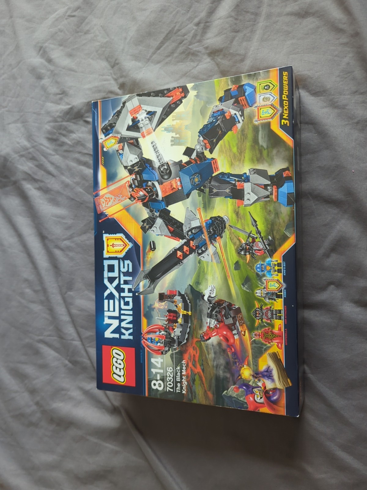 Nexo Nights 70326 The Black Night Mech 8-14 LEGO Set Brand New