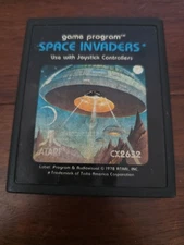 Space Invaders for Atari 2600. Tested & Works. Vintage 1980. 