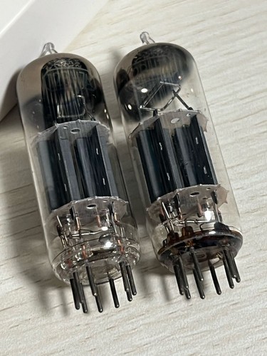 Toshiba 12BH7A Pair Vacuum Tubes – Tested – Vintage – All Show Good Reading - Picture 6 of 10