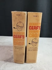 Bennett Cerf's Bumper Crop: (2 Volume Set) 1956 Laugh Life Of The Party Bo10