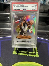 Topps Now Victor Wembanyama RC VW-4 PSA 10 San Antonio Spurs /15588