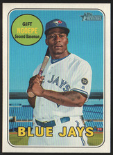 2018 Topps Heritage  #579 - Gift Ngoepe - Toronto Blue Jays  18-1326