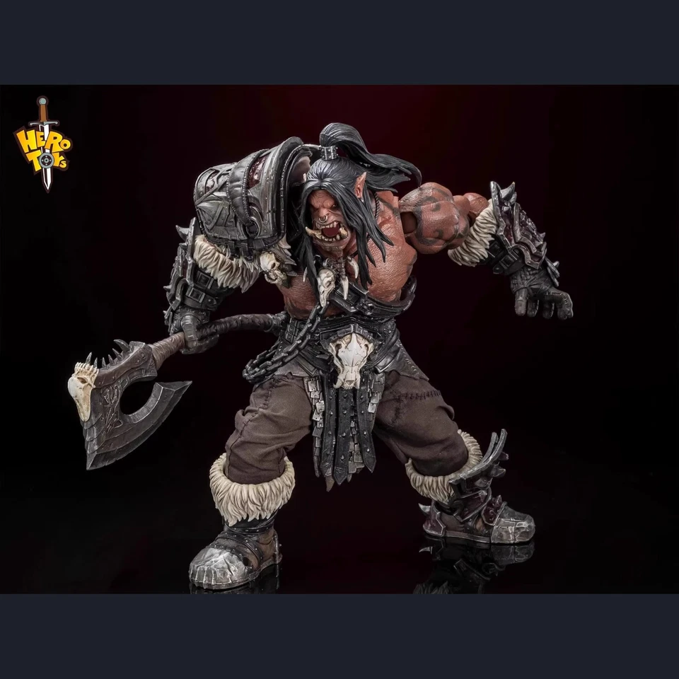 Hero Toys Grommash Hellscream Chief ORC Warrior 1/10 Soldier Model Action Figure - Image 4 of 4