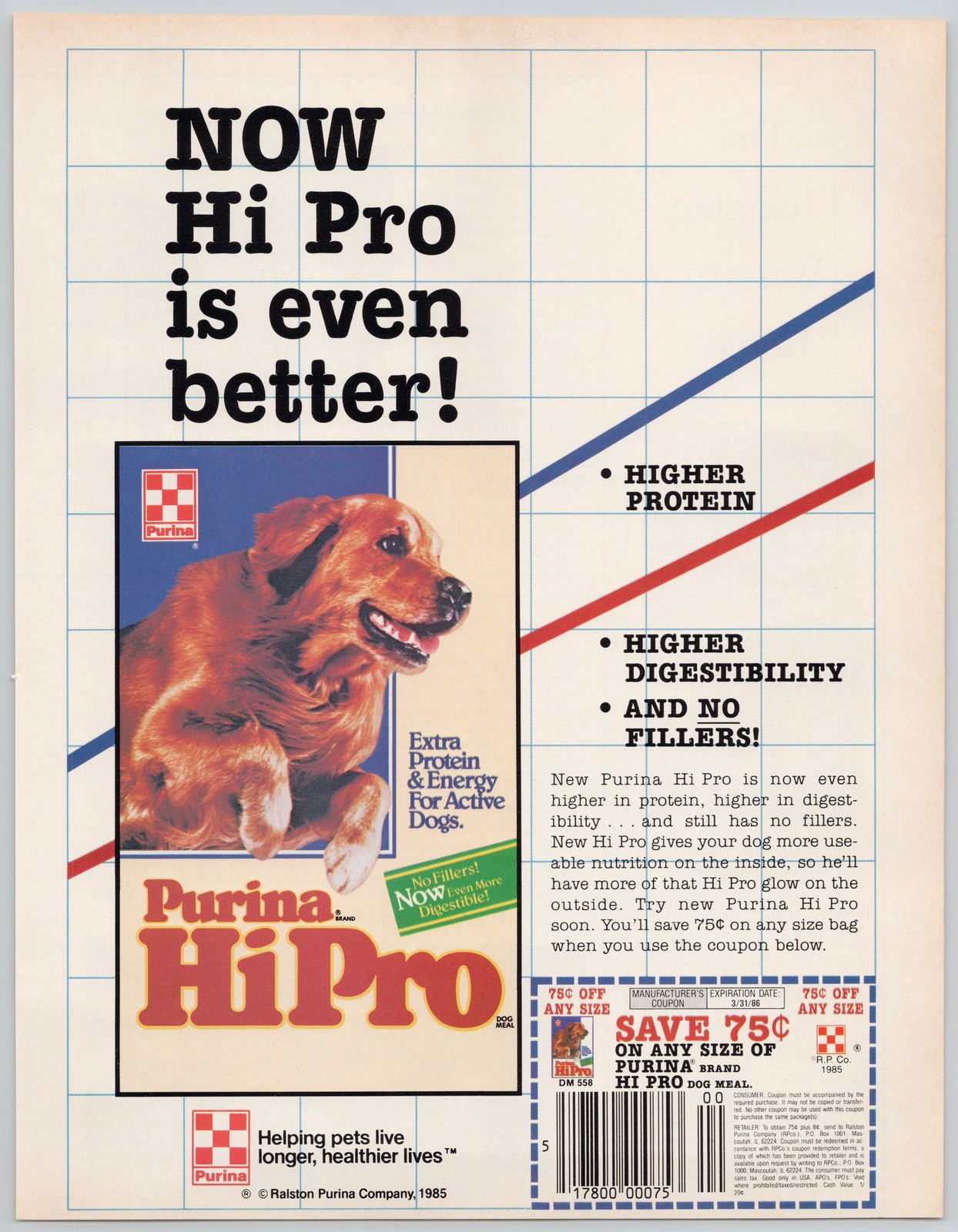 Ralston Extra Energy Protein 1986 Vintage Print Ad