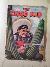 Cisco Kid 23 Dell Comics 1954 Cactus Western 