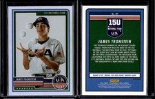 2023 Panini Stars and Stripes USA Baseball Silver James Tronstein