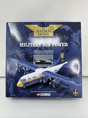 CORGI 1/144 48402 LOCKHEED KC-130F HERCULES US MARINE CORPS 'BLUE ANGELS'