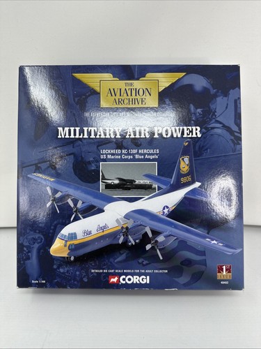 CORGI 1/144 48402 LOCKHEED KC-130F HERCULES US MARINE CORPS 'BLUE ANGELS'