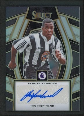 2023-24 LES FERDINAND AUTO PANINI SELECT PREMIER LEAGUE SILVER AUTOGRAPHS