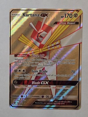 Kartana GX (Full Art) 106/111 Sm-Crimson Invasion Holo