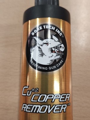 Bore Tech Redefining Gun Care Cu+2 Copper Remover 4 oz.