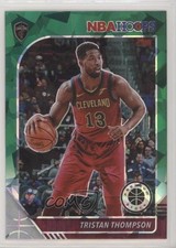 2019 Panini NBA Hoops Premium Stock Green Cracked Ice Prizm Tristan Thompson 1s8