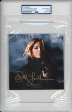 Sarah McLachlan SIGNED Better Broken CD Cover Album Card Autograph PSA DNA COA