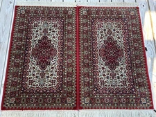 Lot of 2 Authentic Karastan Rug 100% Wool 30x48” American Rugs