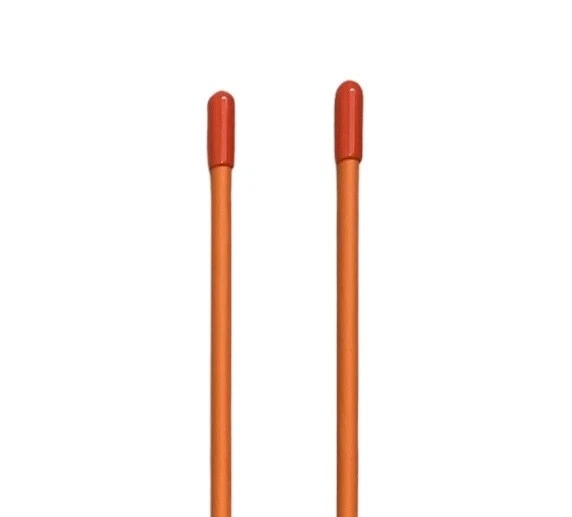 JLP 3.5 Ft 1/4 In Pole ORANGE Universal Snow Plow Blade Markers Guides Snowplows - Image 3 of 4